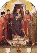 Roger Van Der Weyden Madonna with Four Saints china oil painting artist